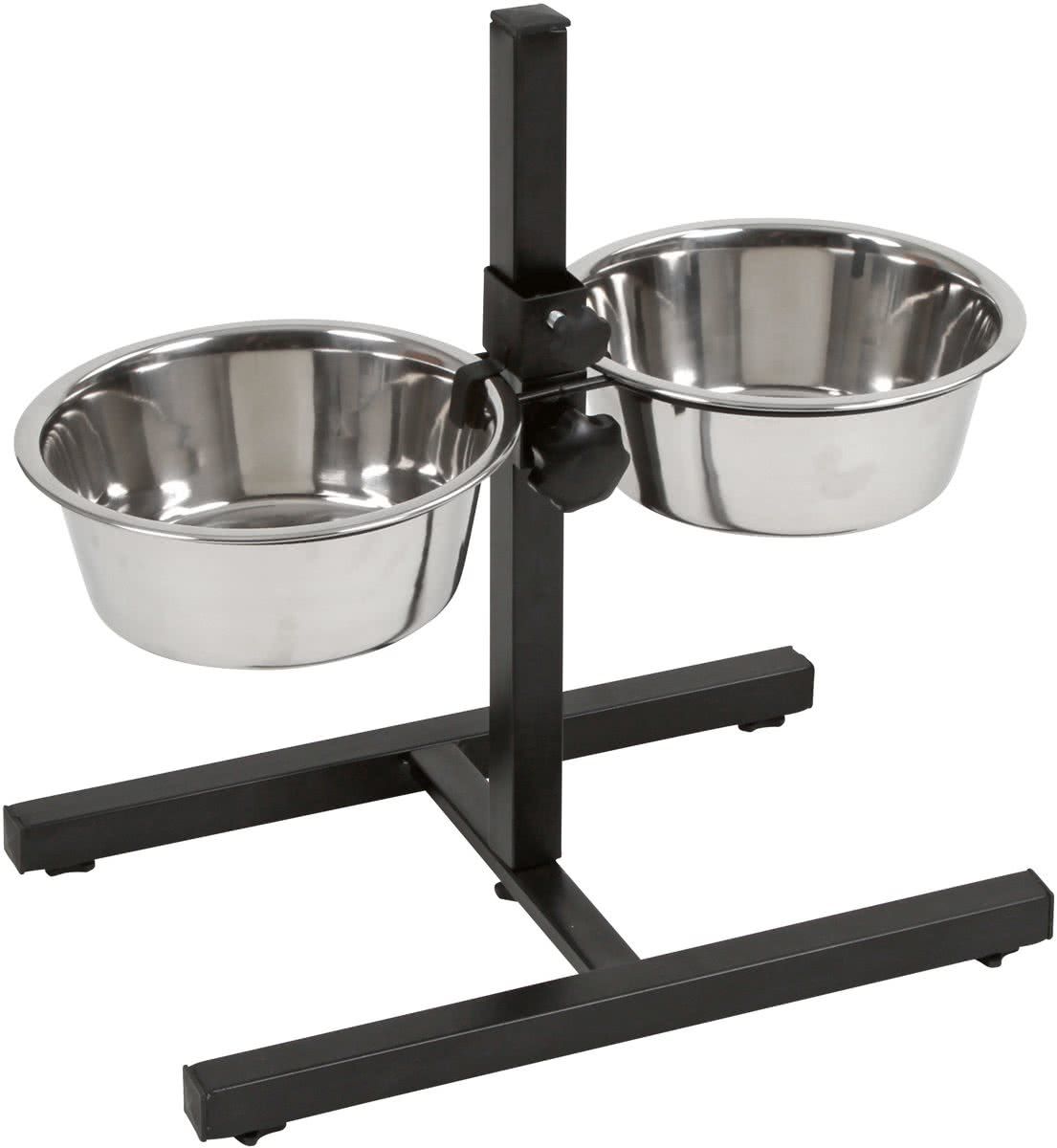 Kerbl Voerbakken met standaard - 2 x 1800ml