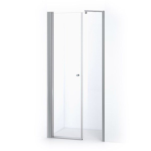 Maxaro Douchewand met Draaideur Zircon Comfort 110cm Chroom - 6095817971944