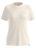ODLO T-shirt fonctionnel 'MERINO 160 POSTCARDS' blanc cassé