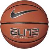 Nike Elite Tournament Basketbal Oranje - Zwart - Zilver Maat 5