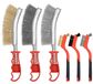 Jeu de 6 brosses métalliques pour diverses applications de nettoyage