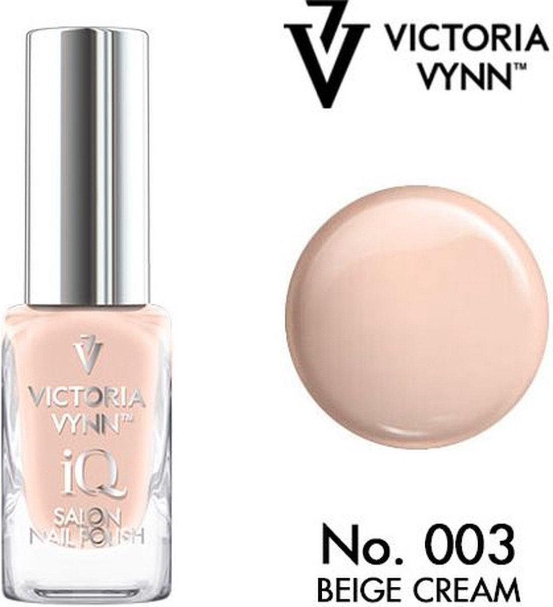 VICTORIA VYNN™ Victoria Vynn - IQ Nail Polish - ( NAGELLAK ) - 003 - Beige Cream - 9ml