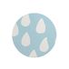 Questo Casa Ronde Digitally Printed Mouse Pad, Non-Slip Base, for Office and Home, Diameter: 22 cm