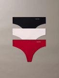 Calvin Klein Underwear - Femme - Uni - 73% Polyamide, 27% Élasthanne - Large ceinture - Ajusté - Taille L
