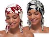 Set van 2 chemo-mutsen: Turbanmuts, kant-en-klare hoofdband voor dames