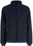 Geox Ritsjumper met lange mouwen en rits - Blauw - Maat L