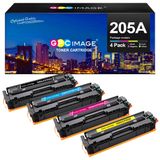 HP 4-pack toners voor Color LaserJet Pro M180n M181fw (model 205A)