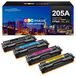 HP 4-pack toners voor Color LaserJet Pro M180n M181fw (model 205A)