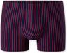 SCHIESSER 95/5 Boxer (1-pack) - Heren Short Biologisch Katoen Gestreept Rood