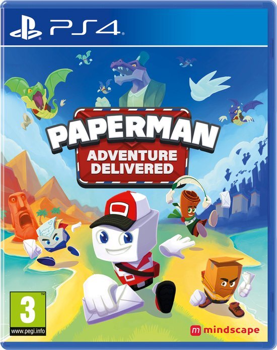 Mindscape paperman: adventure delivered PlayStation 4