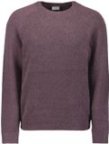 No Excess Trui Melange Dark Wine - Maat XL - Heren