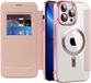 Techsuit SmartMag Book Case iPhone 13 Pro Max Rose