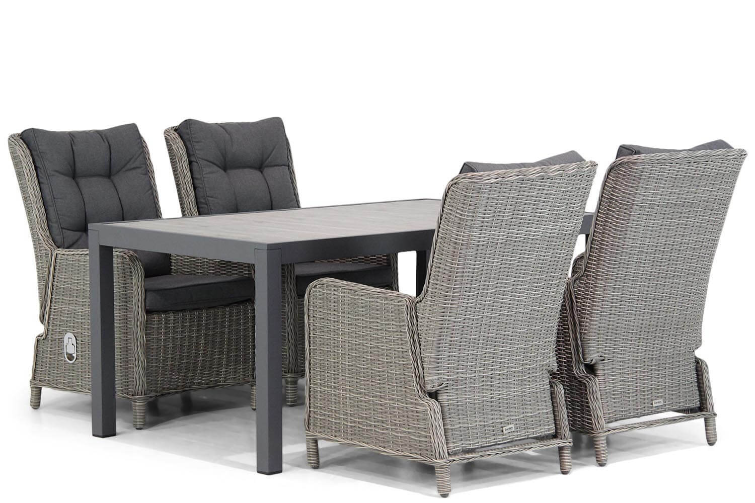 Garden Collections Kingston/Residence 164 cm dining tuinset 5-delig