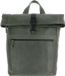LEONHARD HEYDEN Leren laptop rugzak Den Haag Rucksack Rolltop 6758 Olive