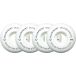 Blueprint Mini Heart 99A Skateboardwielen 4-Pack (54mm - Wit)