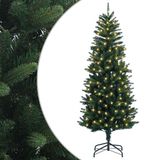 vidaXL Kunstmatige Inklapbare Kerstboom 180 cm 300 LED's Warmwit