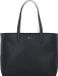 Lacoste Anna Zipped Shopping Bag Noir Farine Zwart