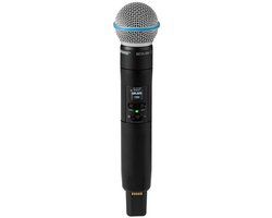 Shure SLXD2+ /B58 G65 draadloze Handheld zender met Beta 58A (470 MHz-606 MHz)