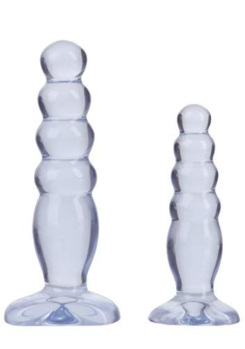 Doc Johnson Crystal Jellies Anal Trainer Kit - helder, 1 stuk