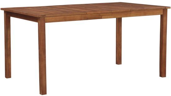 vidaXL Tuin Eettafel - 150x90cm - Acacia Hout - Bruin