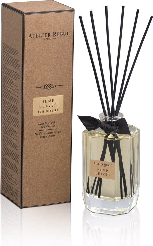 Atelier Rebul Hemp Leaves - Geurstokjes (200ml)