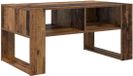 vidaXL Table basse bois de grange 92 x 53 x 45 cm
