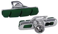 XLC Race Remblokjes Cartridge incl houder - Set van 4 - 50mm - Zilver