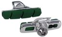 XLC Race Remblokjes Cartridge incl houder - Set van 4 - 50mm - Zilver