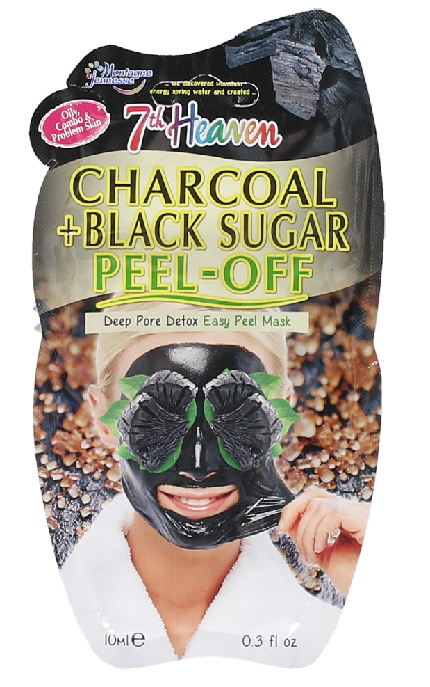 Montagne Jeunesse Charcoal + Black Sugar Peel-off Mask