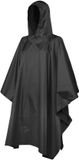 Trekmates Unisex Tour Lichtgewicht Waterdichte Poncho Zwart