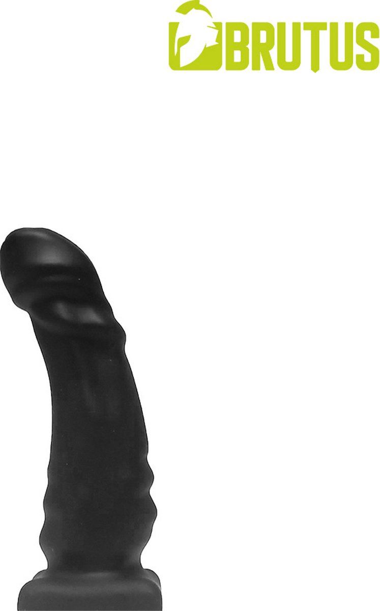 BRUTUS Bum Buddy - Janus M - Black - Silicone - Anal Dildo