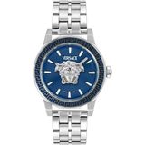 Versace Medusa Deco VE9I00324 Horloge - Staal - Zilverkleurig - Ø 43 mm