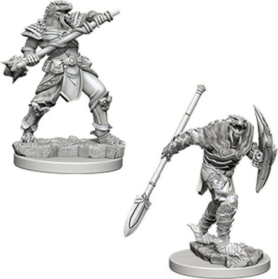 WizKids Dungeons and Dragons Nolzur's Marvelous Miniatures: Dragonborn Fighter with Spear