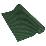 Venilia Venisoft 56802 Zachte schuimmat, antislipvloer, douchemat, badmat, antislipmat, pvc-polyester, effen donkergroen, 65 x 200 cm