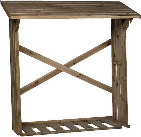 Intergard Houtberging 180x180x70cm Bruin