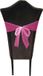 PartyDeco Tule stof op rol - 2x - fuchsia roze - 30cm x 9meter - Organza/mesh decoratie stoffen