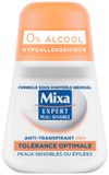 Mixa Expert Gevoelige Huid Anti-transpirant Optimal Tolerance 48H Roll-On 50 ml