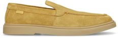 Manfield Heren Gele Suède Loafers Maat 45