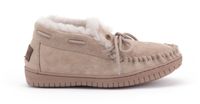 Warmbat Bunya Suede Dames Sloffen - Taupe