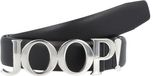 Joop! Riem leer - Dames - 90 cm - black-silver