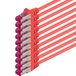 1aTTack.de Cat6a CAT6 10x 7,5m LAN-netwerkkabel SFTP PIMF 10Gb/s - rood