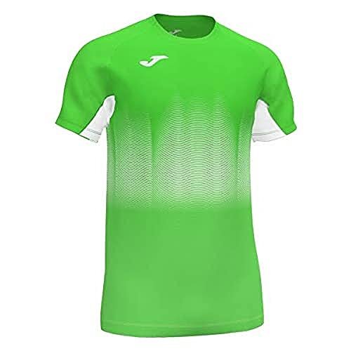 Joma Elite VII loopshirt, korte mouwen, voor heren, neongroen, S