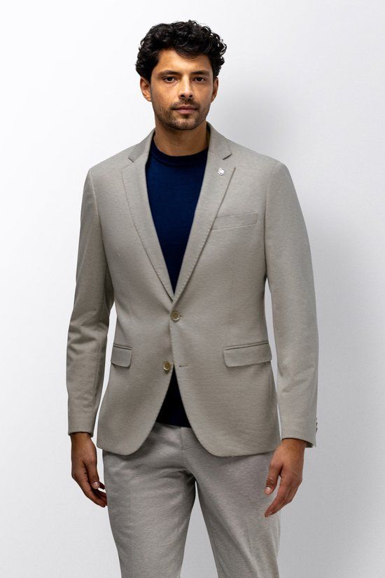 State of Art Colbert Regular Fit Blazer Met Stretch 71116800 1614 Mannen Maat - XXL