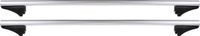 Twinny Load Dakdrager Fly Bar - 124 cm - Zilver - Aluminium - 100 kg - Gesloten dakrails - Universeel