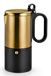 BRA Kaffe A170406 Moka Express Koffiezetapparaat, 6 Kopjes, Roestvrijstaal, Zwart/Goud