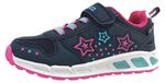Lico Blinky Girl Chaussures enfant fille Chaussures basses Chaussure à scratch Bleu Loisir