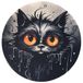 Slipmat Kitty Slipmat - draaitafel mat van rubber Kitty - mat voor grammofoon 30,5 cm (12')