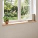 vidaXL - Raamprofielen - 2 stuks - Naturel - 110 x 30 x 2 cm - Massief beukenhout