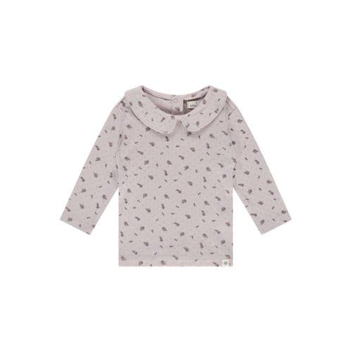 A Tiny Story gebloemde longsleeve paars