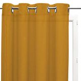 Soleil d'Ocre Voiles, Katoen, Geel, 135 x 250 cm